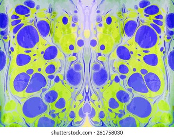 natural artwork ebru texture, exotic abstract background 