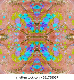 natural artwork ebru texture, exotic abstract background 