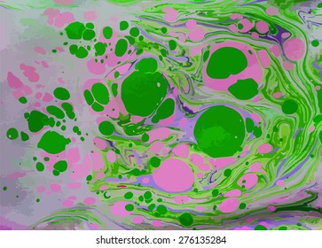 natural artwork ebru texture, exotic abstract background 