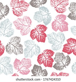 Natural autumn, fall seamless pattern. Printing on fabric, card. original creative illustration.
