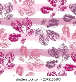 Natural autumn, fall seamless pattern. Printing on fabric, card. boho chic, mixed media. botanical wallpaper.