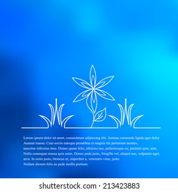 Natural background blur