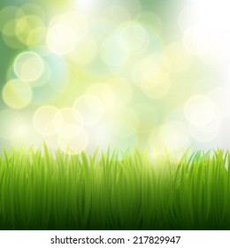 natural background of grass