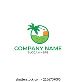 Natural Beauty Company Logo Design