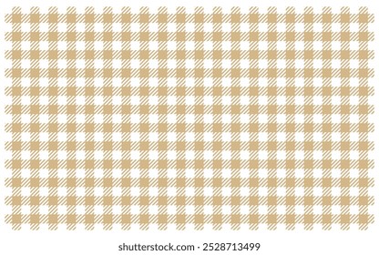 Natural beige Shepherd's Check Seamless Pattern Background