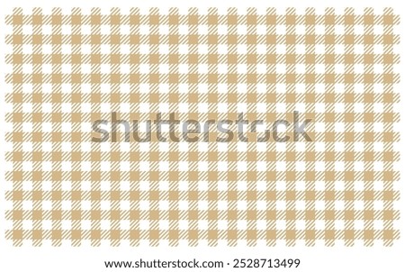 Natural beige Shepherd's Check Seamless Pattern Background