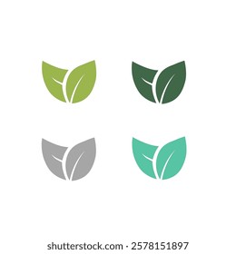 NATURAL BIO ECO PRODUCT BADGE SIGN SYMBOL VECTOR