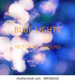 natural blurred background made of tiny circular particles