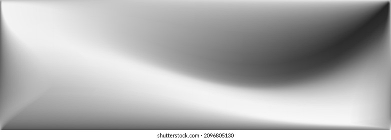 Natural Blurred Texture Illustration. Alluminium  Gray Office Background. Monochromatic Vibrant Horizontal Lines Backdrop. Blank Wavy Gradient Mesh. Water Grey Wavy Gradient Mesh.
