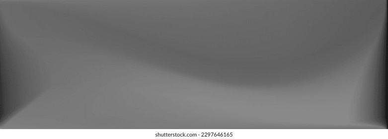 Ilustración Natural De Textura Borrosa. Fondo De Moda Gris Alluminium. Fondo de superficie lisa blanca y negra plateada. Malla de degradado ondulada en blanco. Malla de gradiente ondulado vibrante de agua.