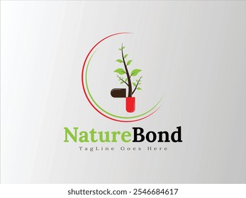 Natural Bond: Earth Inspired Logo for Organic Connections