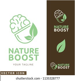 Natural brain pill Logo/Icon
