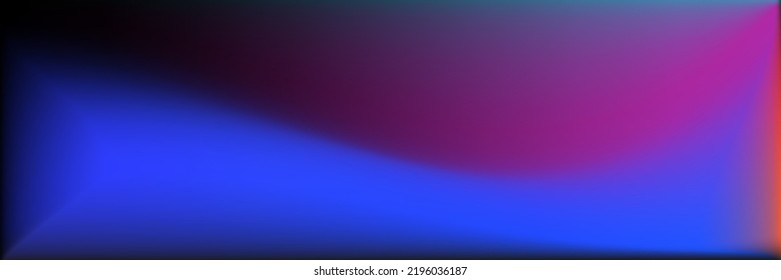 Natural Bright Wavy Gradient Mesh. Sea Blank Water Smooth Surface Illustration. Colorful Neon Smooth Surface Backdrop. Vivid  Vibrant Office Background. Color Dark Wavy Gradient Mesh.
