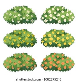 Natural bush vector