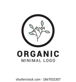 Natural Business Logo Collection In Minimal Style Vector Template.
