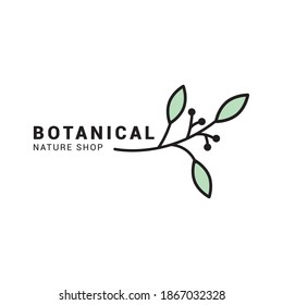 Natural Business Logo Collection In Minimal Style Vector Template.
