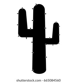 natural cactus isolated icon