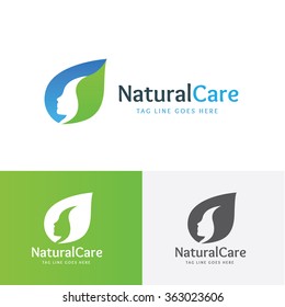 Natural Care Logo Template