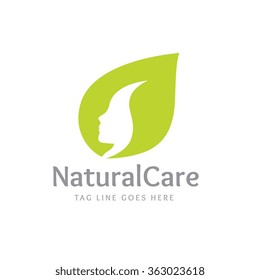 Natural Care Logo Template