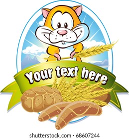natural cereal label