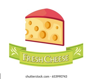 Natural cheese. Farm products.