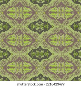 natural classic printed batik vector