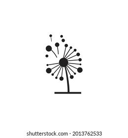 natural and clean whisper tree logo vector