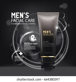 Natural Cleansing Foam Skin Care Cleanser Facial Foaming Clean