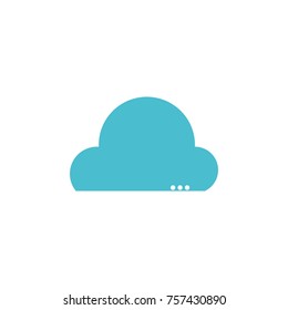 natural cloud in the sky and nice weather design