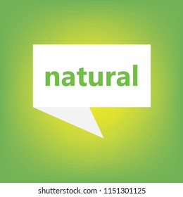 natural concept- vector illustration
