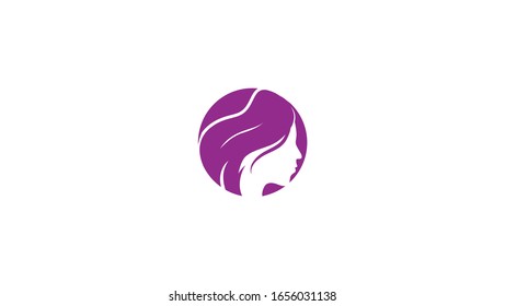 Natural cosmetics logo design vector. Beauty Salon with Flower