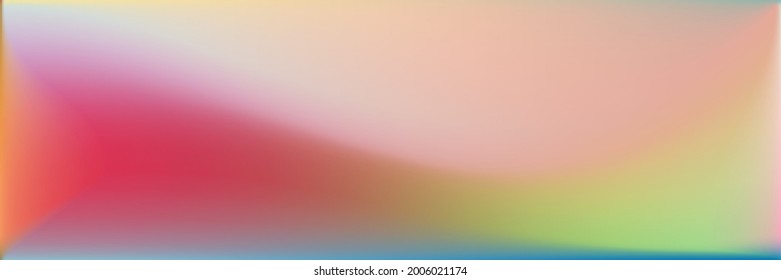 Natural Dark Color Wavy Gradient Mesh. Vivid Original Background. Multicolor Bright Wavy Gradient Mesh. Rainbow Water Horizontal Lines Backdrop. Blank Colorful Vibrant Smooth Surface Illustration.
