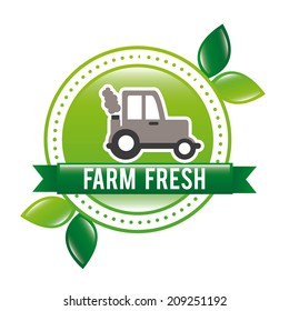 natural design over white background vector illustration