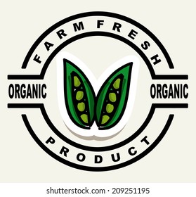 natural design over white background vector illustration