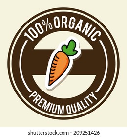 natural design over white background vector illustration