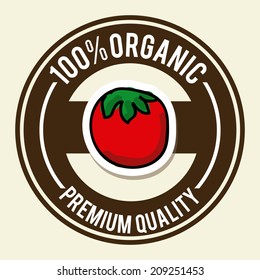 natural design over white background vector illustration