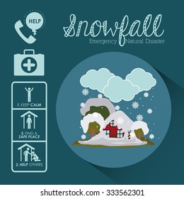 natural disaster design, vector illustration eps10 graphic 