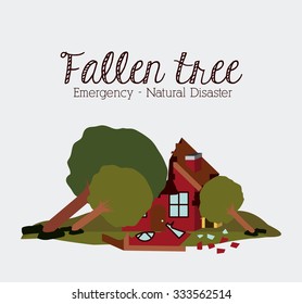 natural disaster design, vector illustration eps10 graphic 