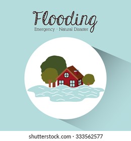 natural disaster design, vector illustration eps10 graphic 