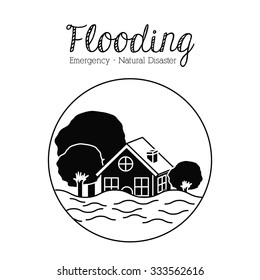 natural disaster design, vector illustration eps10 graphic 