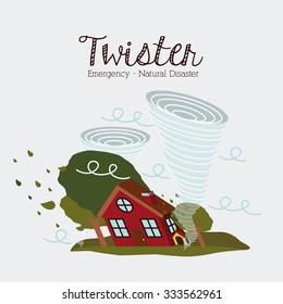 natural disaster design, vector illustration eps10 graphic 