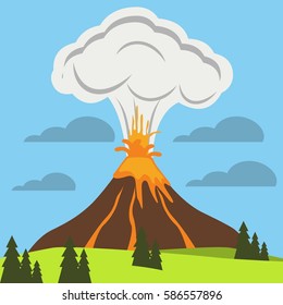 Natural Disaster Illustration Stock Vector (Royalty Free) 586557896 ...