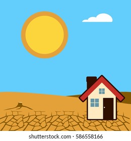 natural disaster illustration