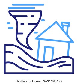 Natural Disasters Icon Element For Design
