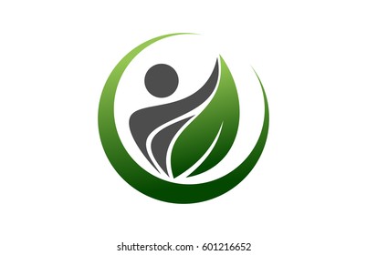 natural eco lifestyle icon