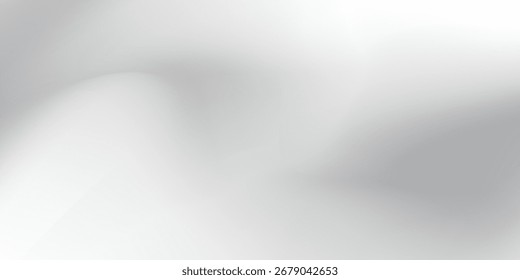 Fondo degradado blanco y gris abstracto elegante natural. Ilustración vectorial.