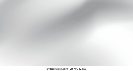 Natural elegant abstract white and gray gradient background. Vector illustration.