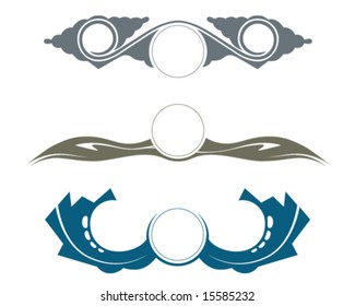Natural elements, t-shirt design, easily change colors