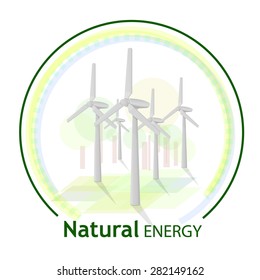 Natural energy logo