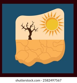 Natural events icons. Natural disasters vector illustrations.